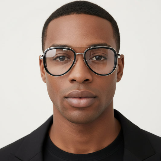 AV0087 Clear Aviators