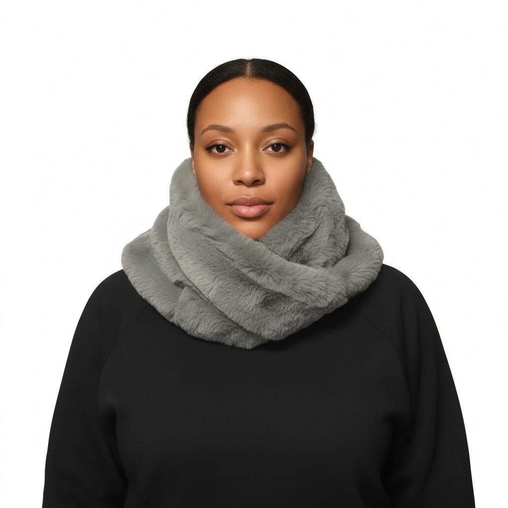 IN1001 Cow Neck Infinity Scarf.