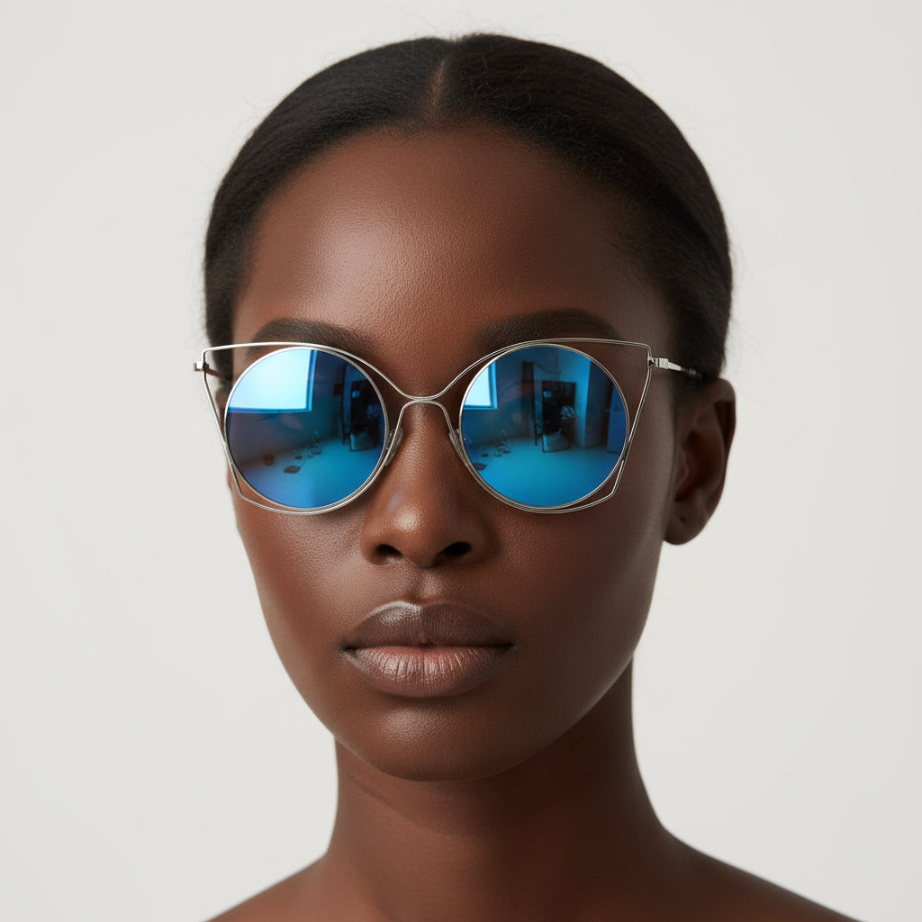 SQ3221 Square Circle Sunglasses