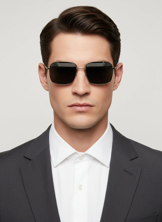 SQ1001 Square Retro Sunglasses