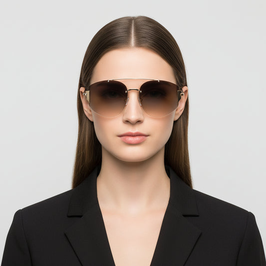 AV1663 Curved Lens Aviator