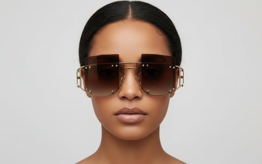 NV8977 Abstract Sunglasses