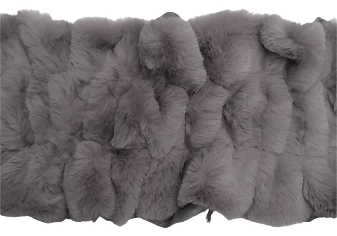 Faux Fur Pashmina Scarf