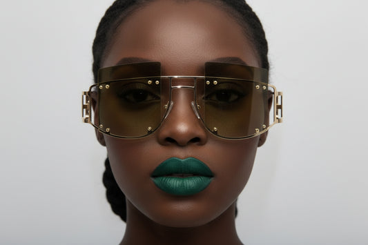 NV8978 Abstract Sunglasses