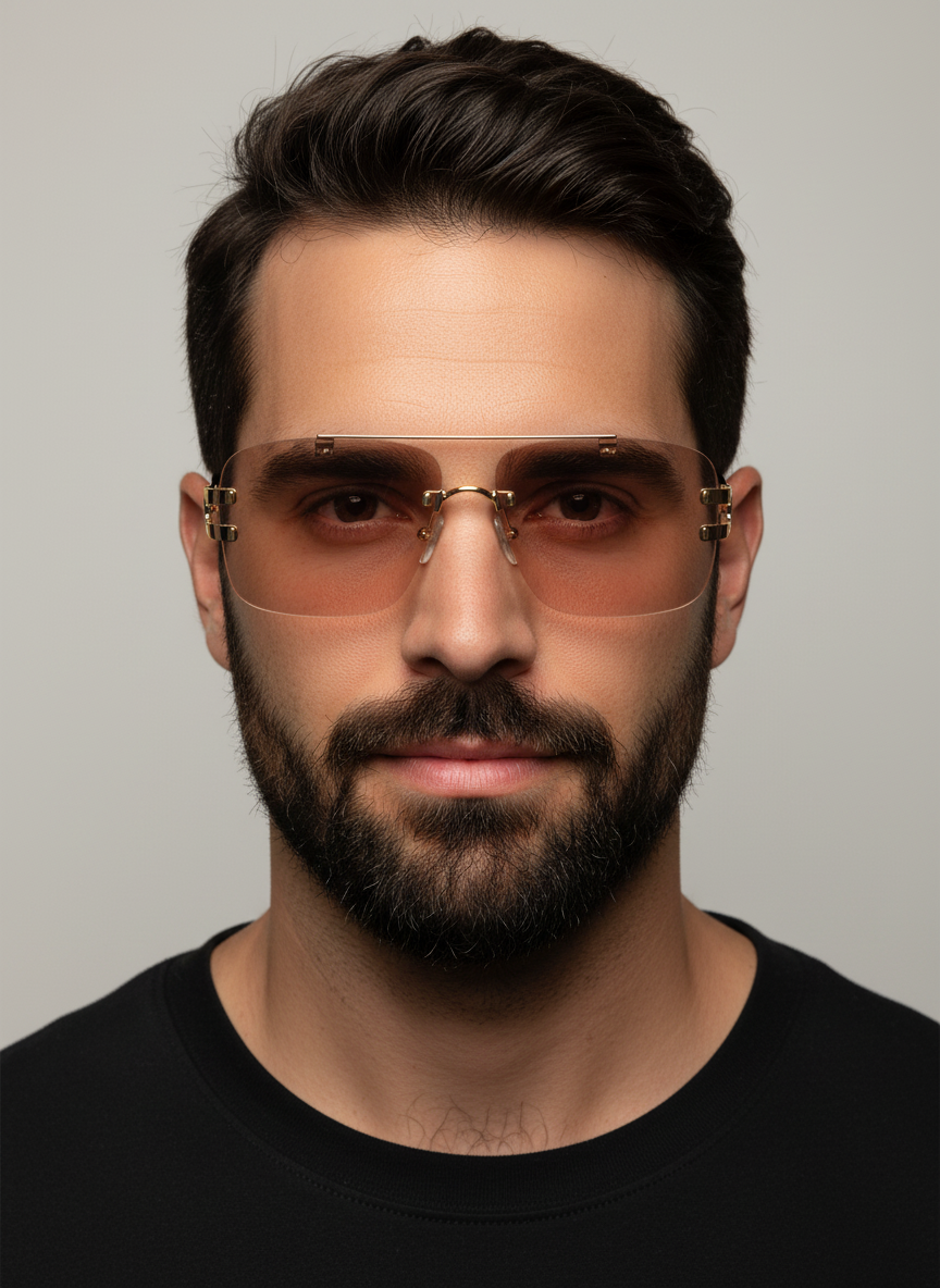 NV9329 Rimless Eyewear