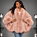 FFS1079 Faux Fur Shawl