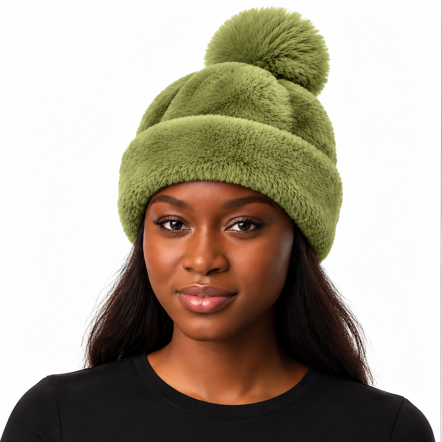 WHT1870 Faux Fur Hat