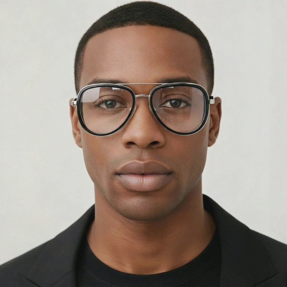 AV0087 Clear Aviators