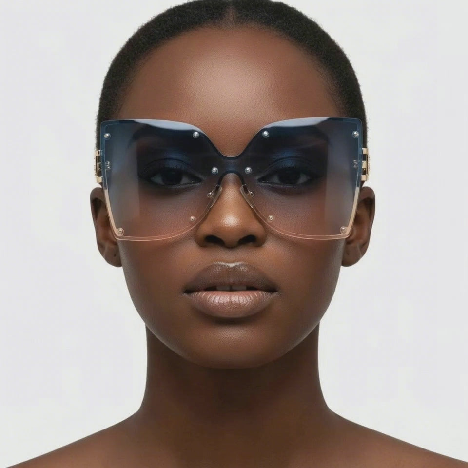 SQ8812 Square Rimless