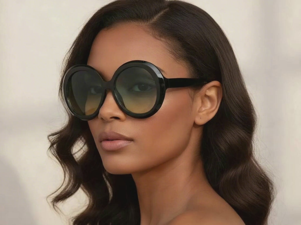CI1078 Oversize Circle Sunglasses