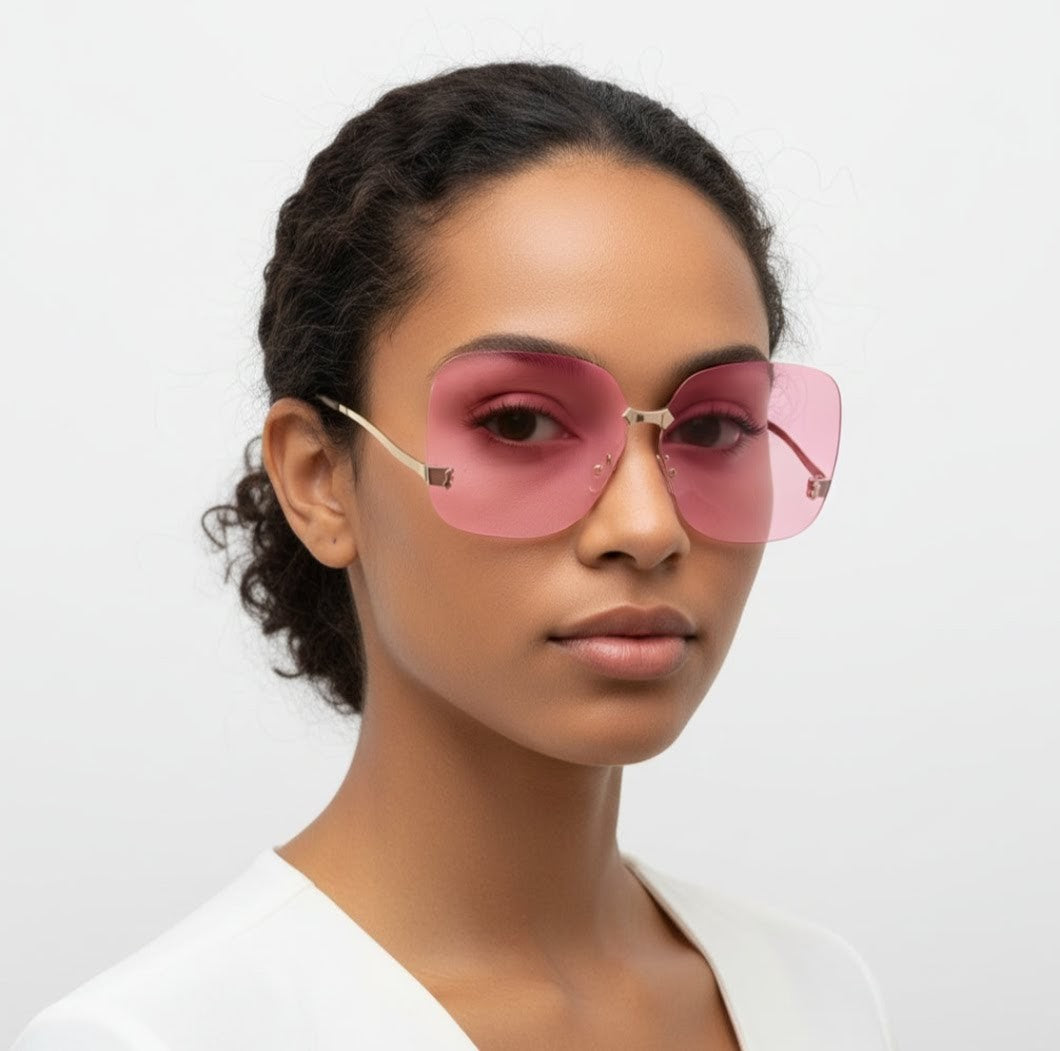 SQ0674 Square Rimless