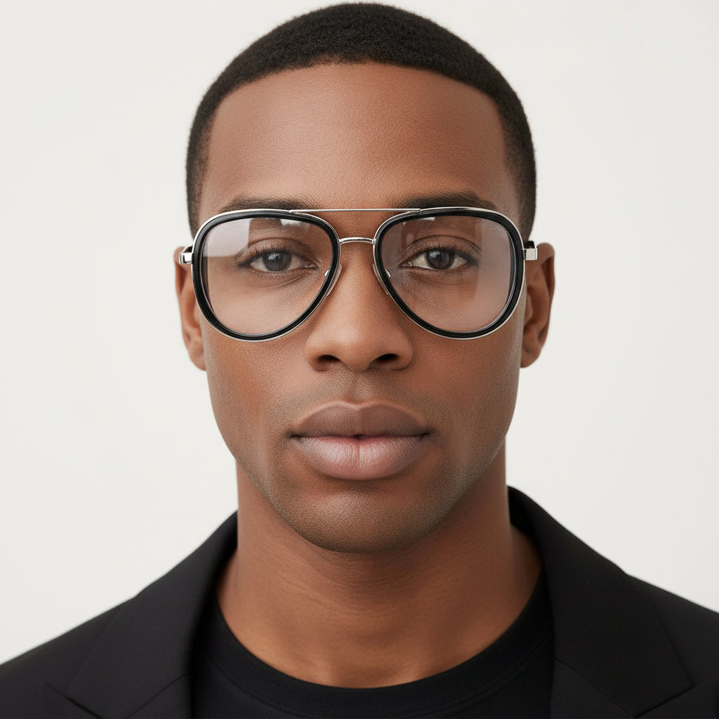 AV0087 Clear Aviators