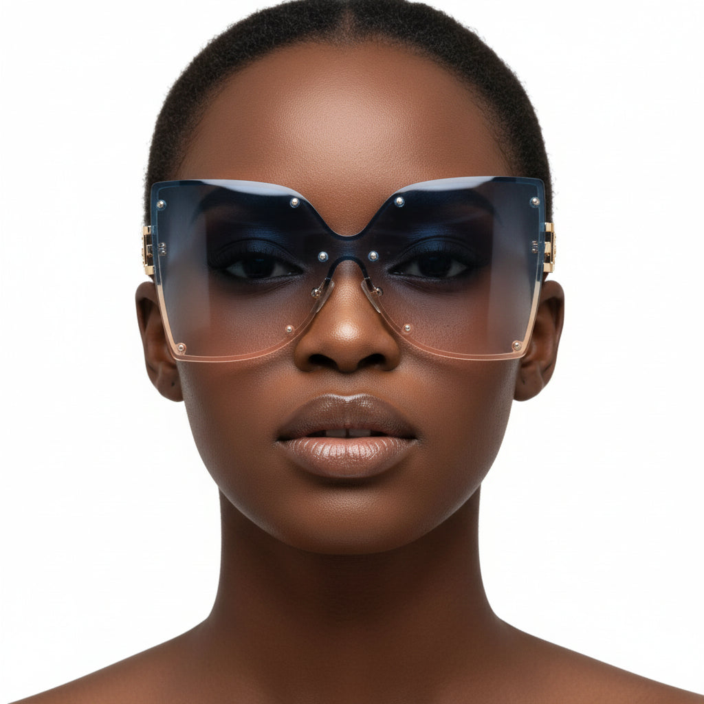 SQ8812 Square Rimless