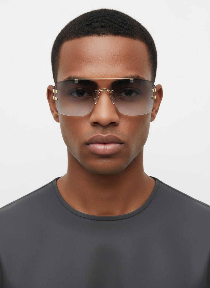 NV9329 Rimless Eyewear