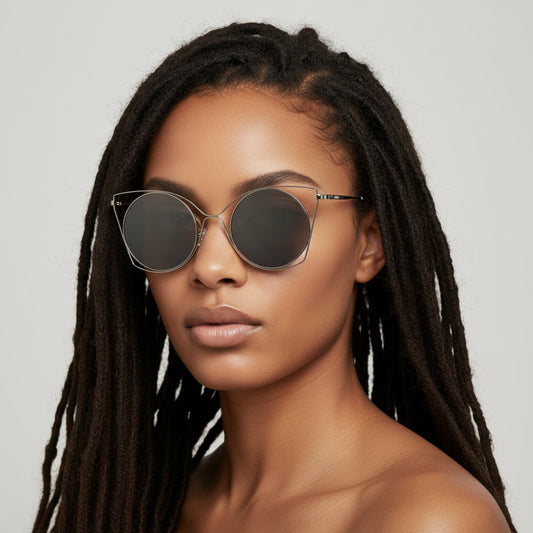 SQ3221 Square Circle Sunglasses