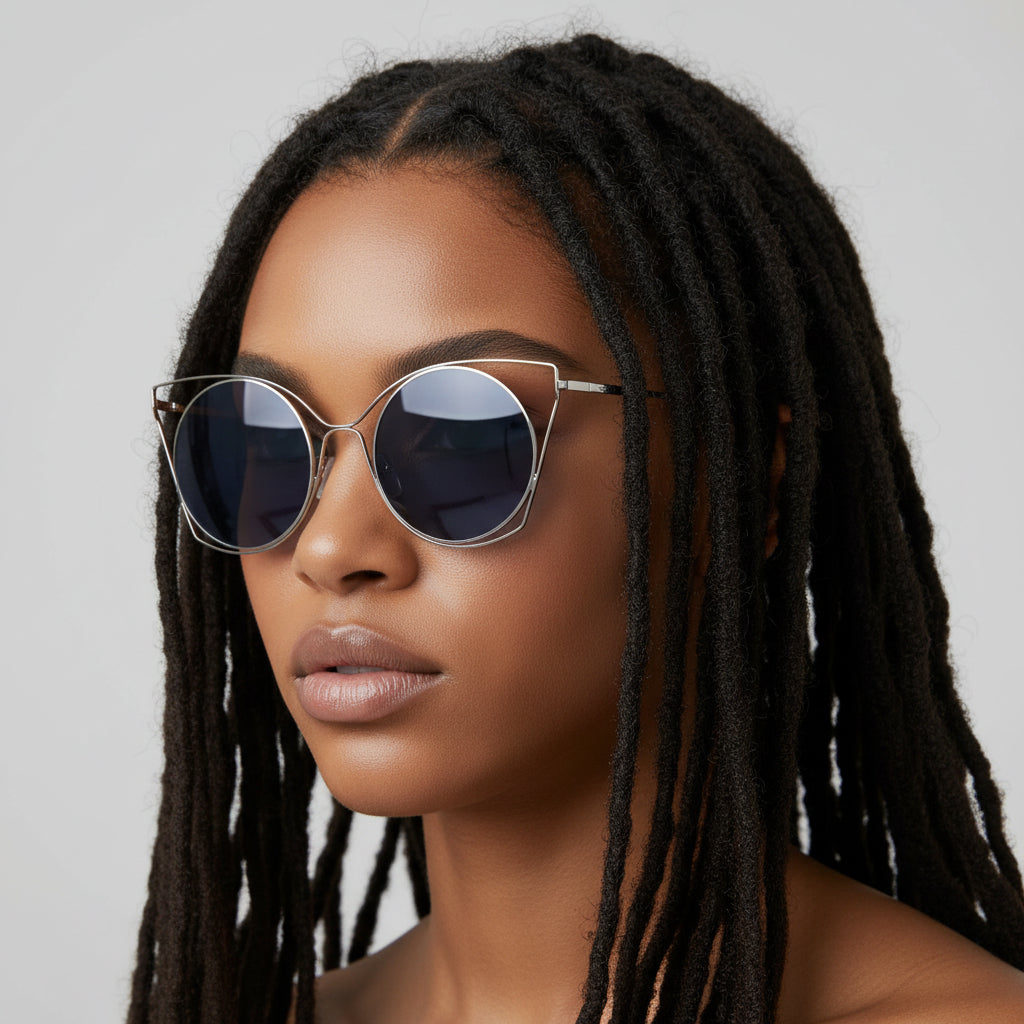 SQ3221 Square Circle Sunglasses