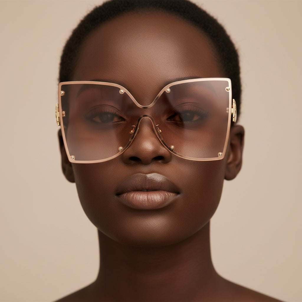 SQ8812 Square Rimless