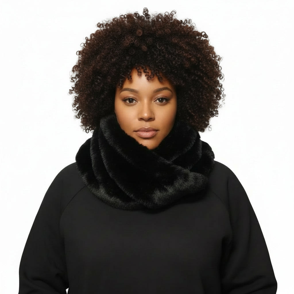 IN1001 Cow Neck Infinity Scarf.