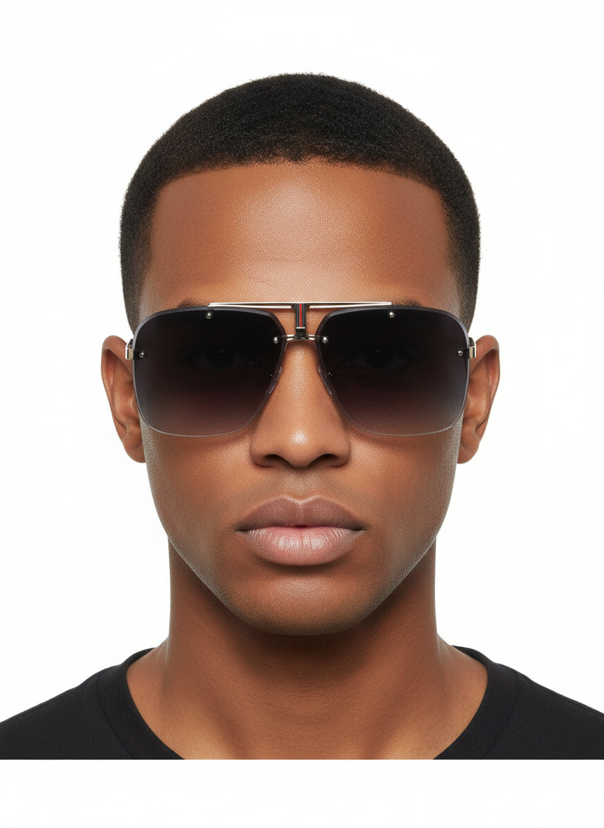 AV2047 Rimless Aviator