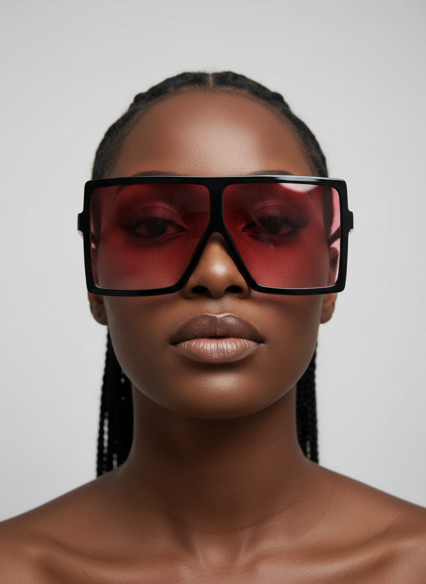 SQ9990 Large Square Sunglasses