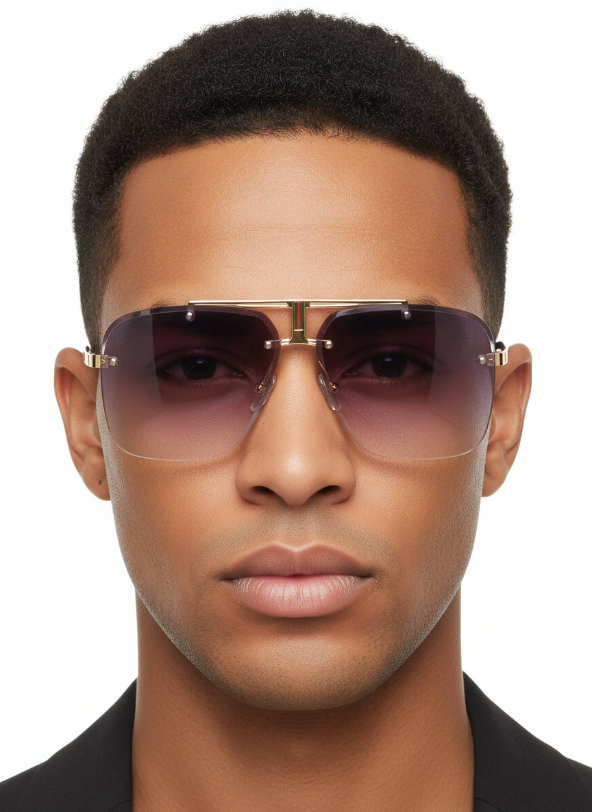 AV2047 Rimless Aviator