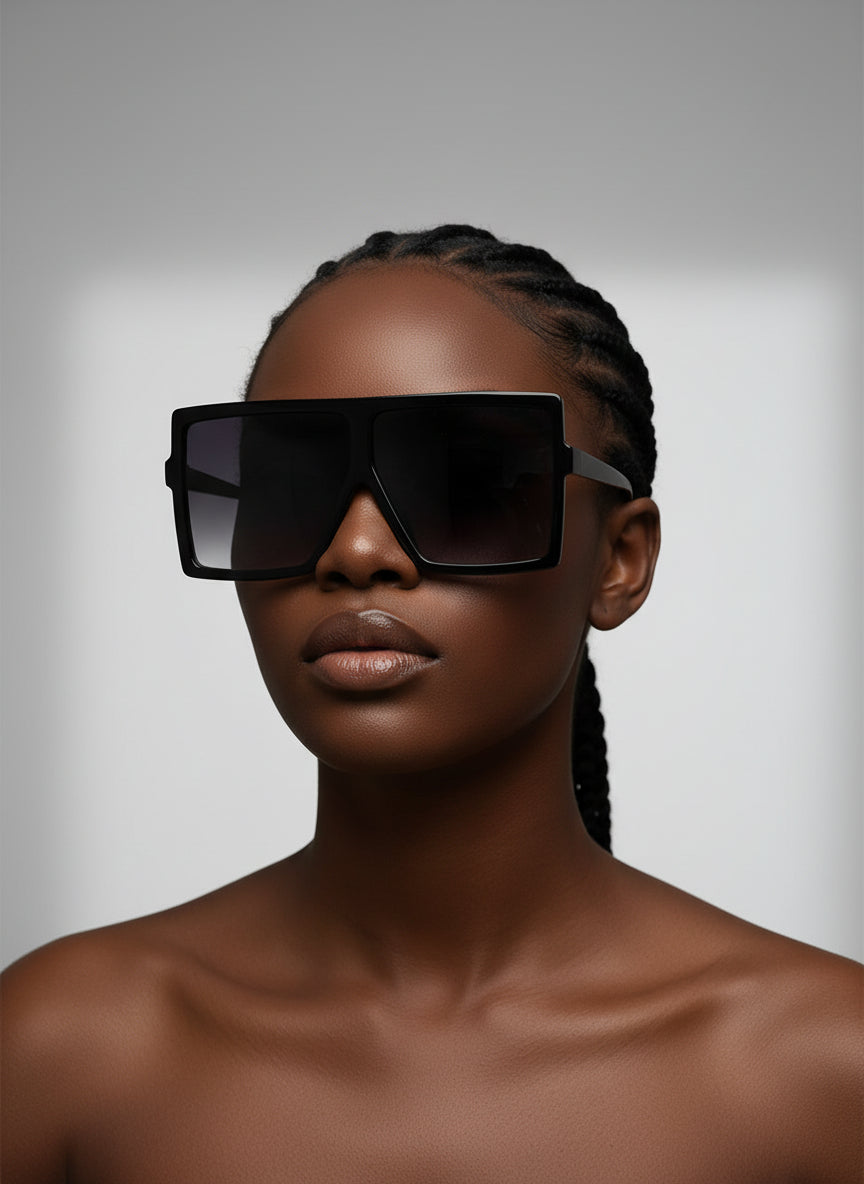 SQ9990 Large Square Sunglasses