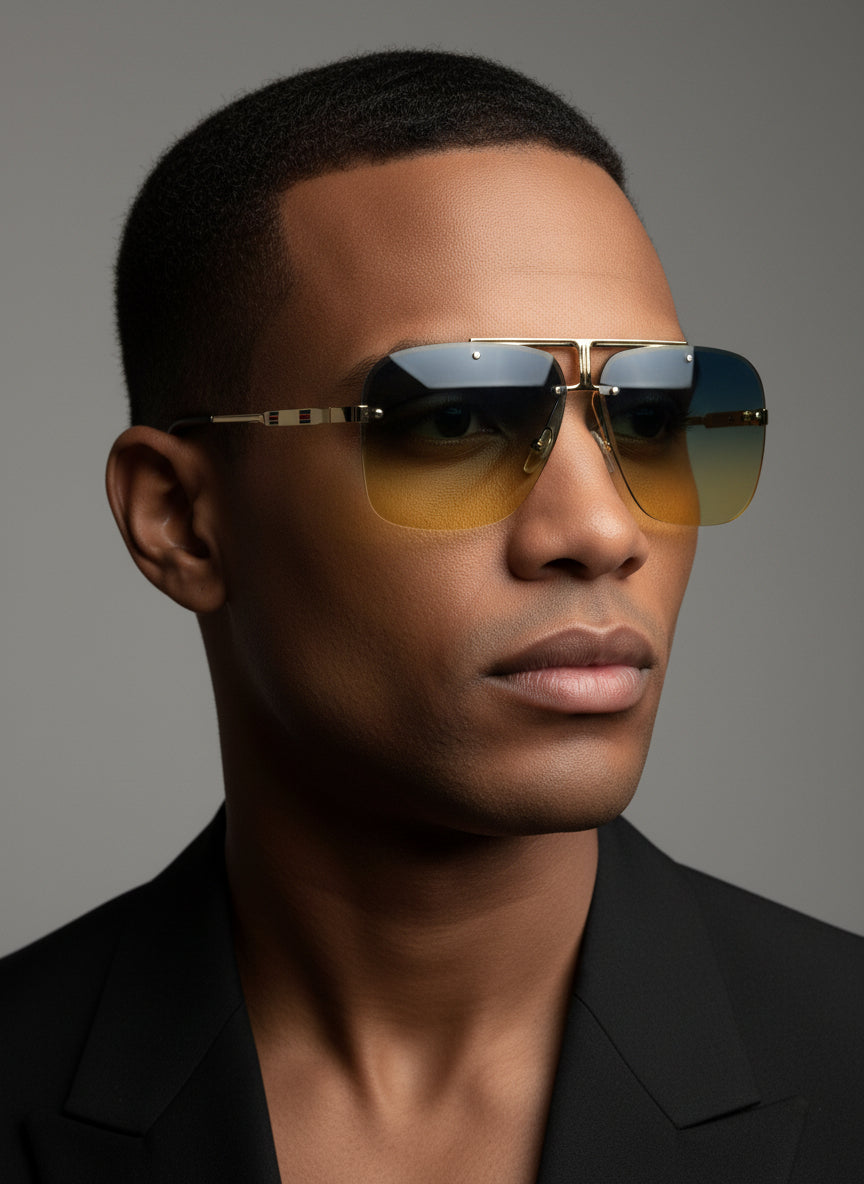 AV2047 Rimless Aviator