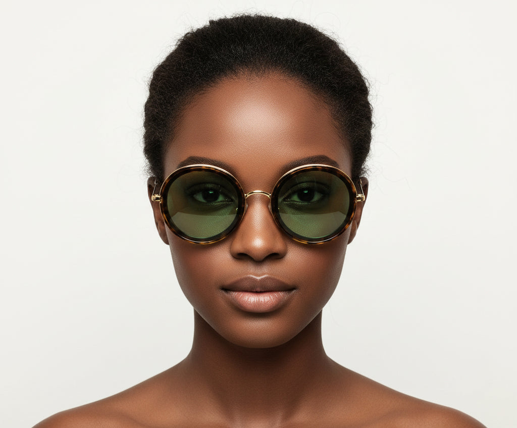 CI3901 Large Circle Sunglasses
