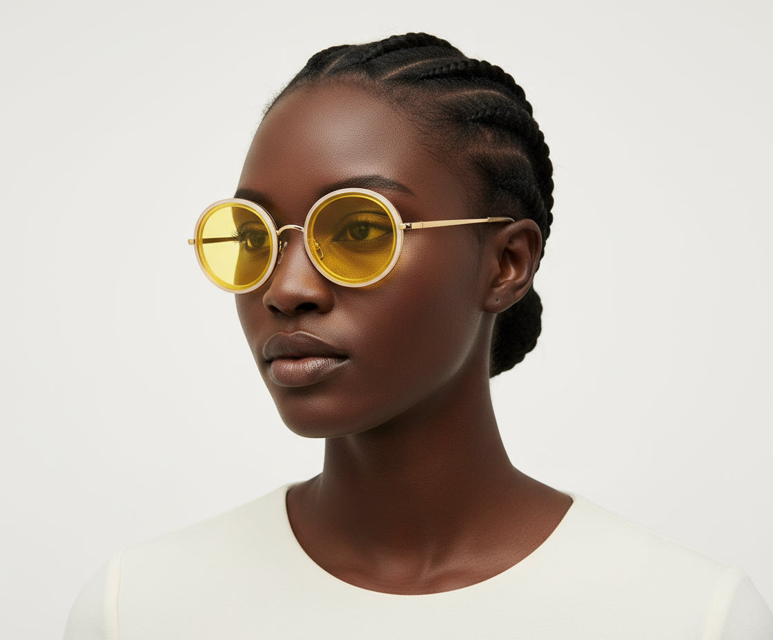 CI3901 Large Circle Sunglasses