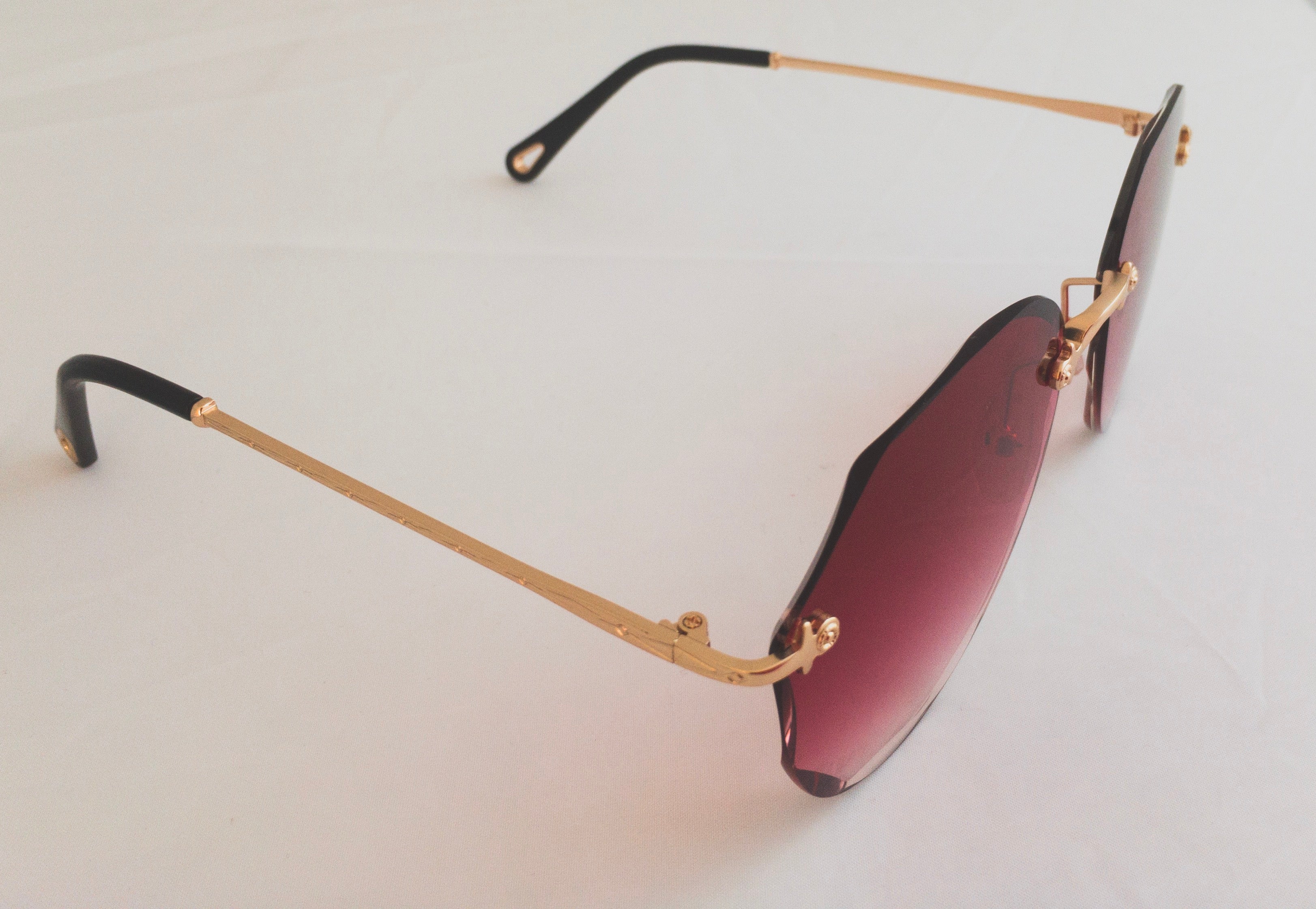 AV4377 Rimless Sunglasses