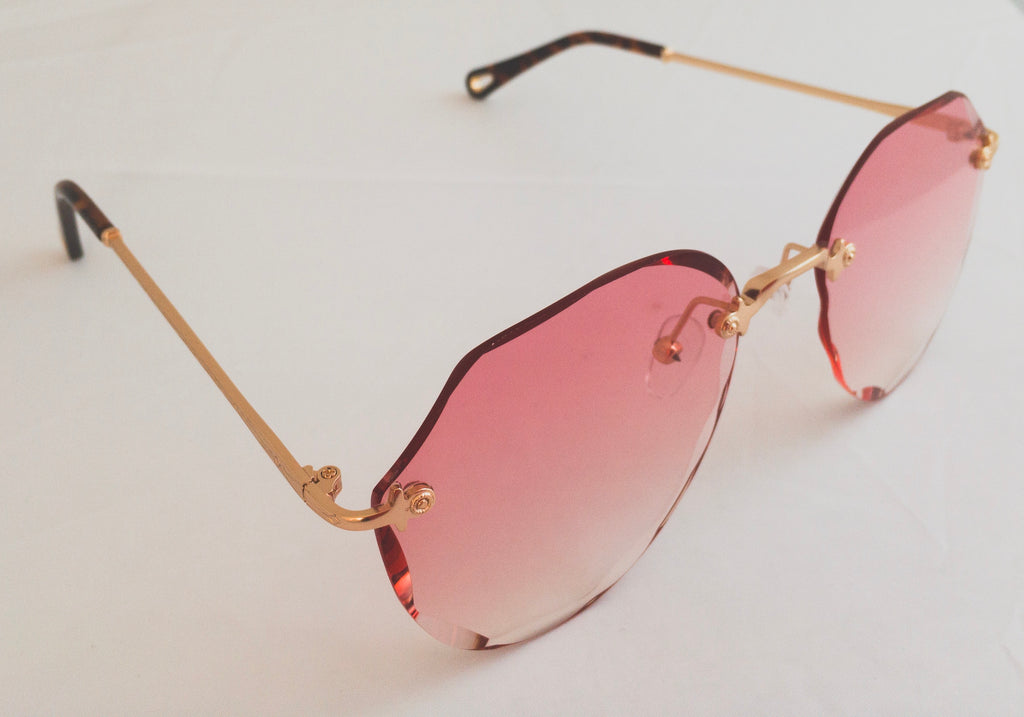 AV4377 Rimless Sunglasses
