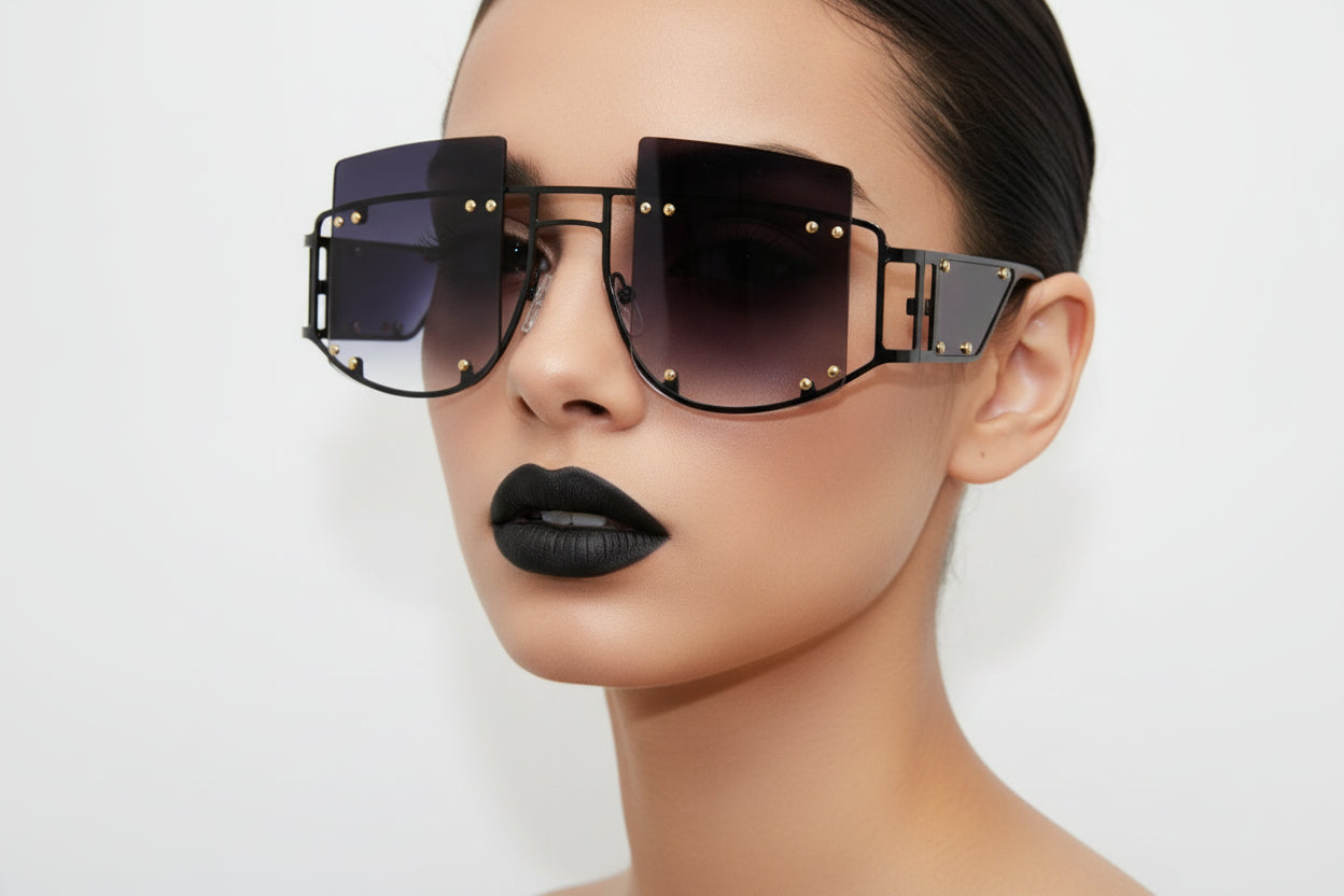 NV8978 Abstract Sunglasses