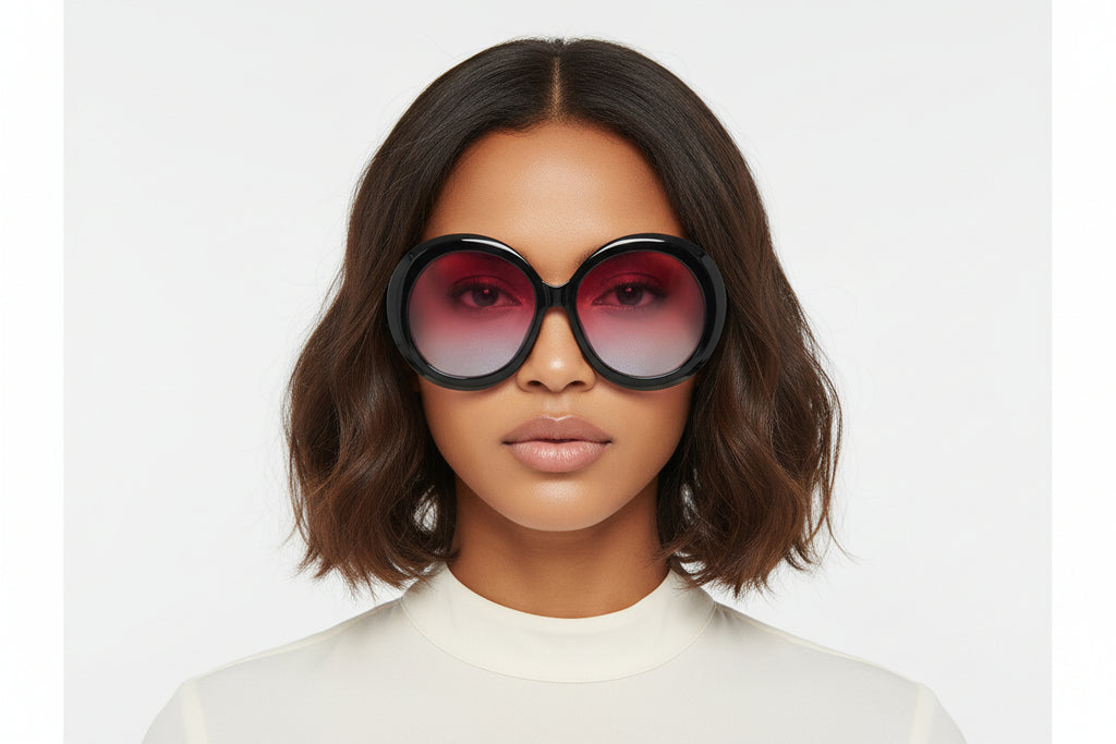 CI1078 Oversize Circle Sunglasses