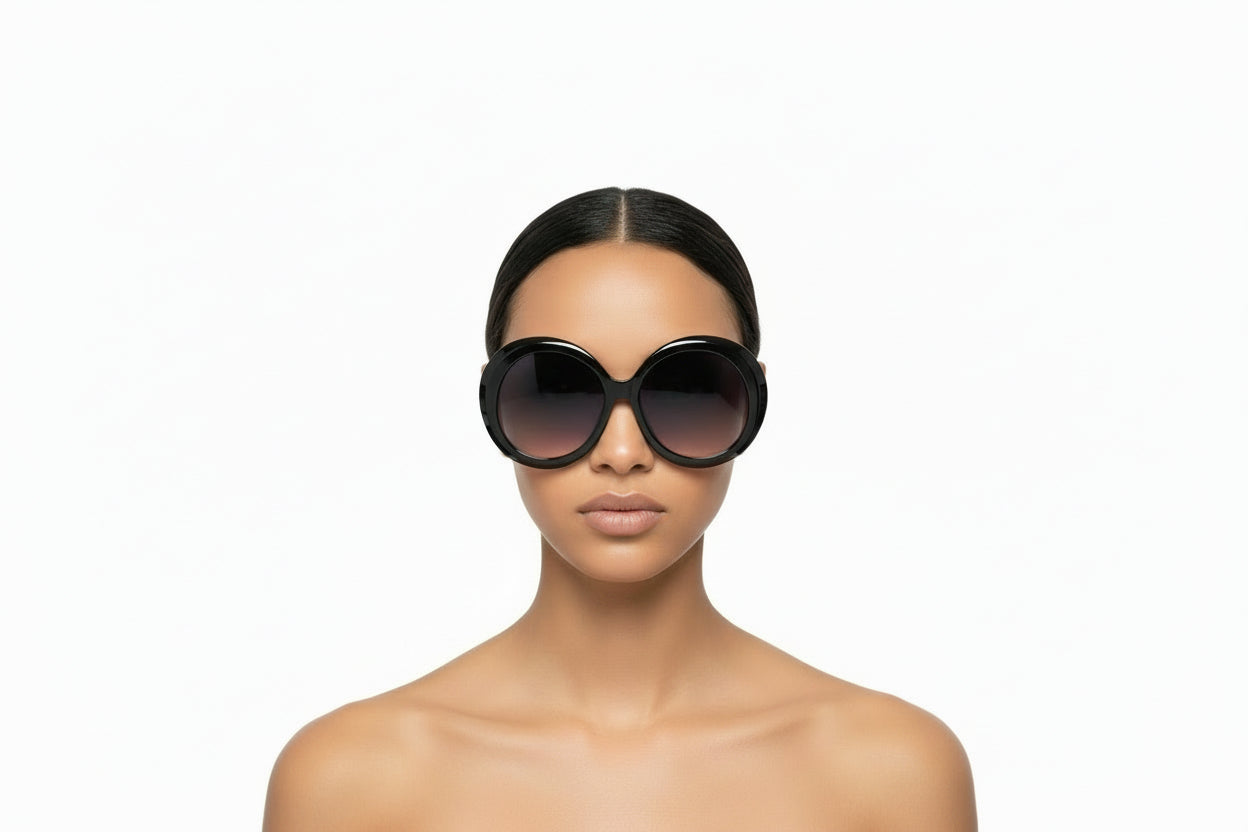 CI1078 Oversize Circle Sunglasses