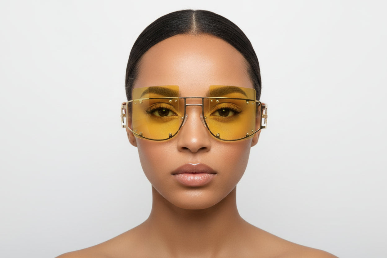 NV8978 Abstract Sunglasses