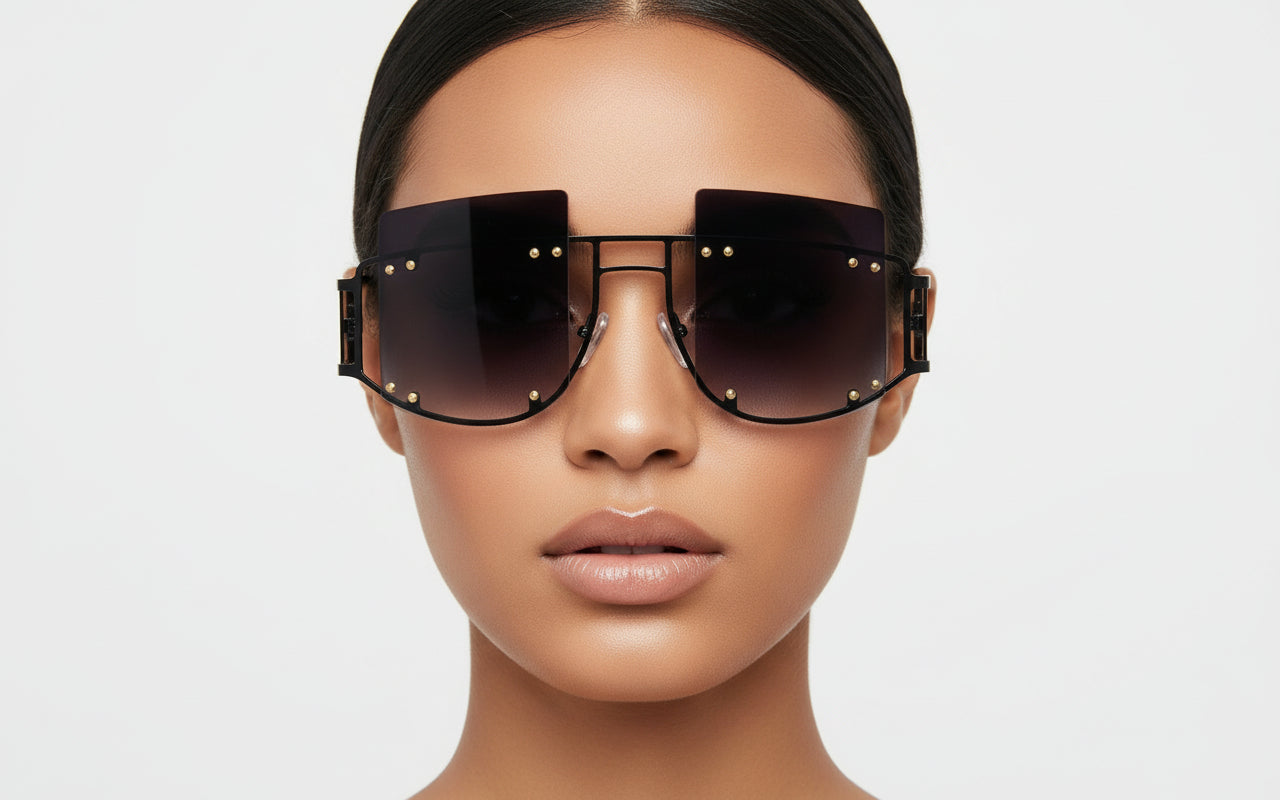 NV8977 Abstract Sunglasses