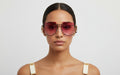 NV8977 Abstract Sunglasses
