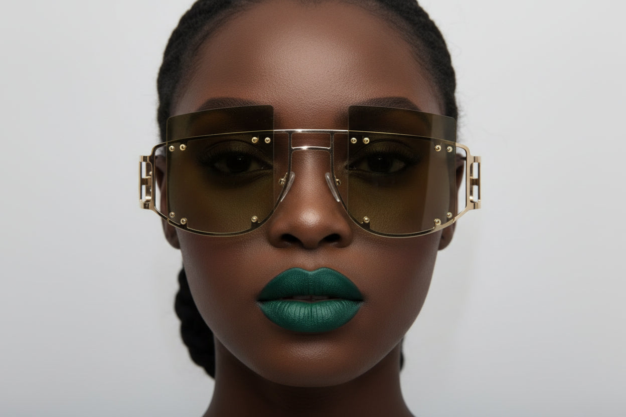 NV8978 Abstract Sunglasses