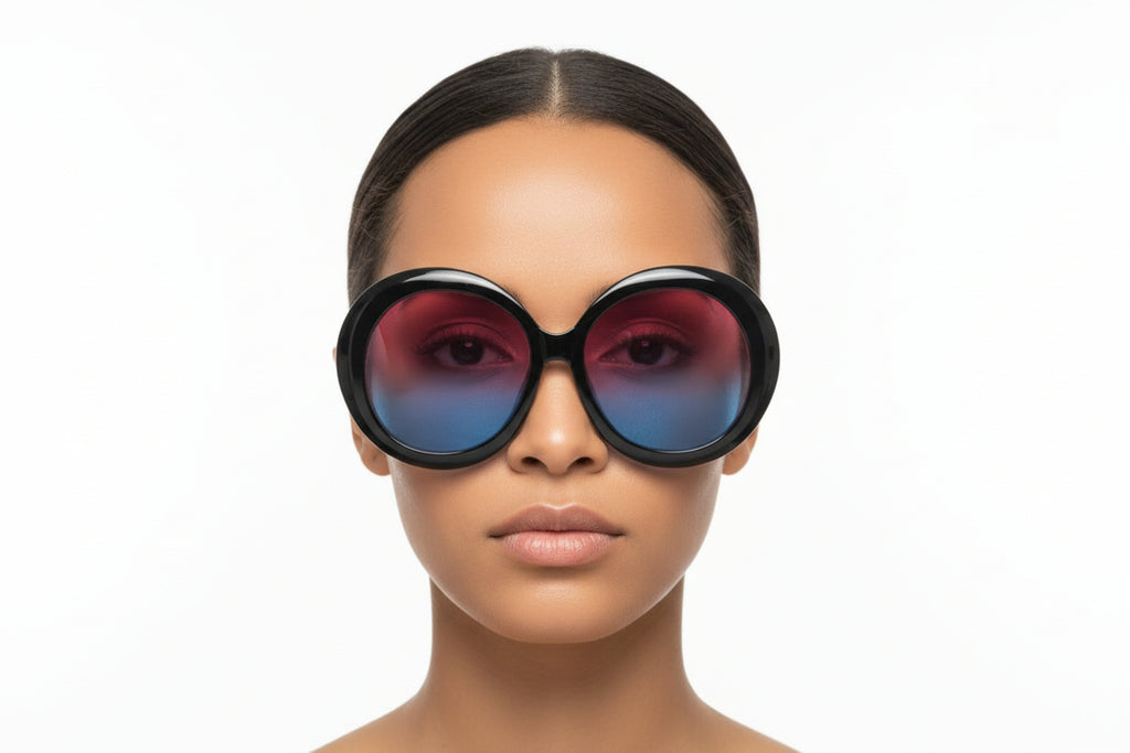 CI1078 Oversize Circle Sunglasses