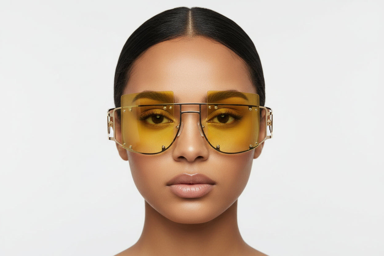 NV8977 Abstract Sunglasses