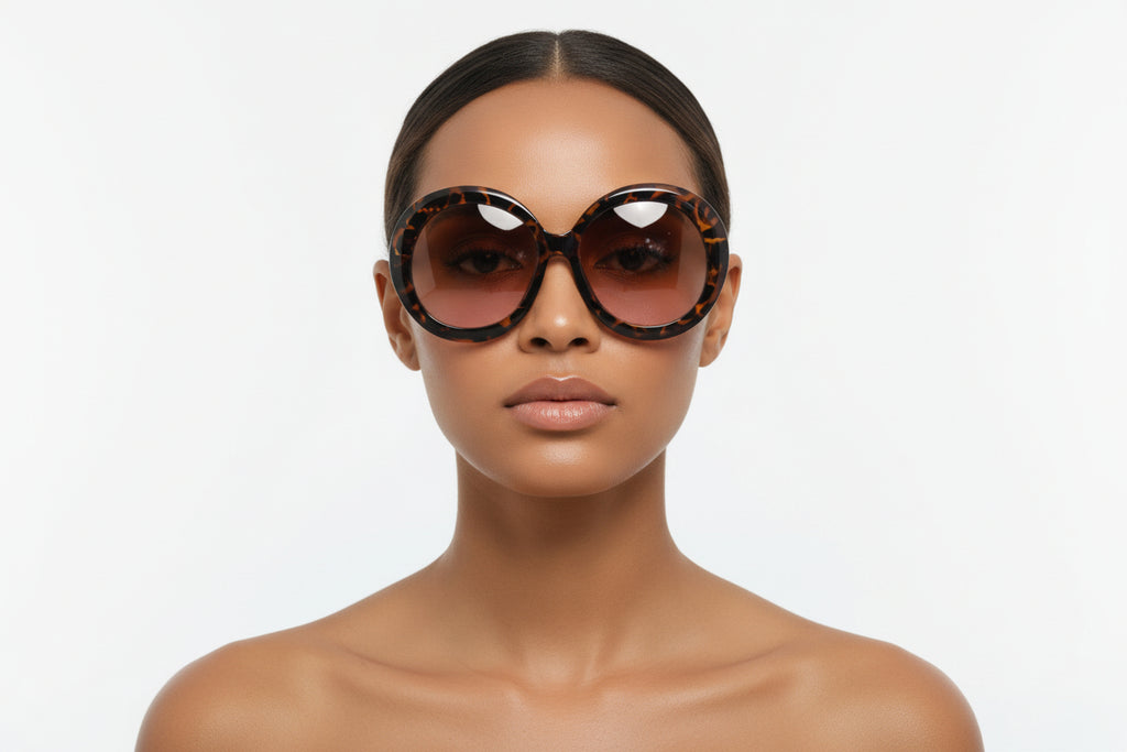 CI1078 Oversize Circle Sunglasses