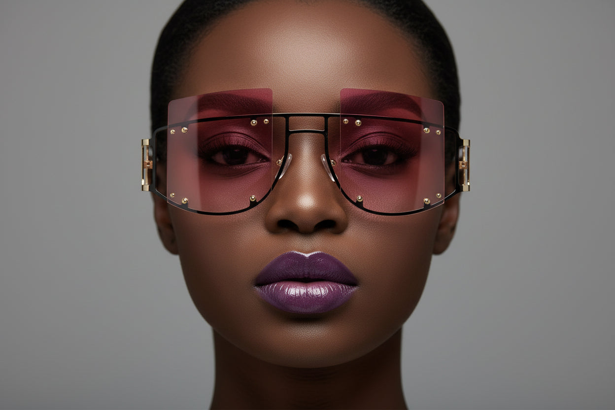 NV8978 Abstract Sunglasses