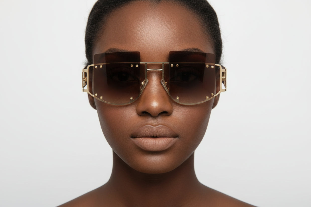 NV8978 Abstract Sunglasses