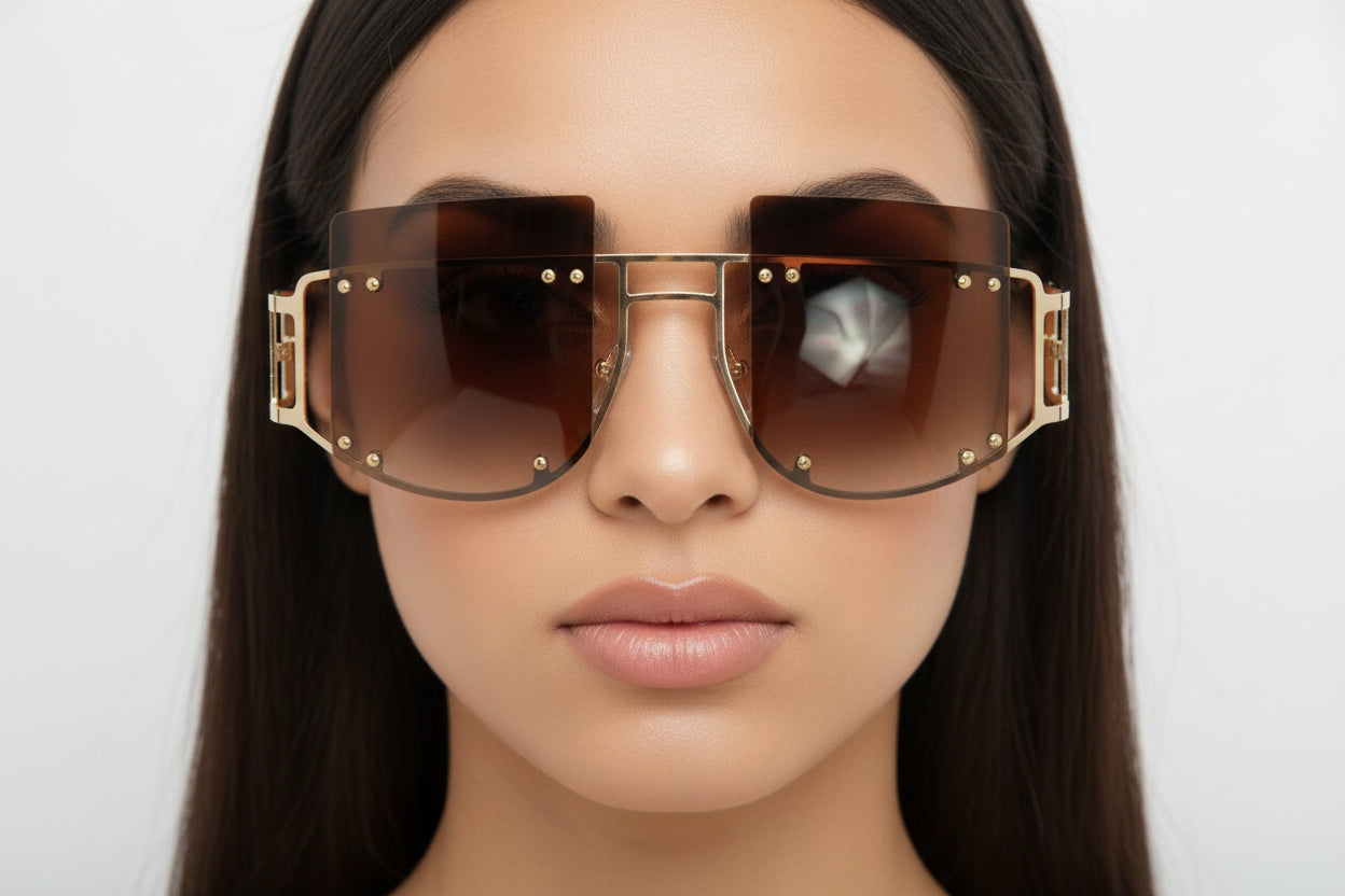 NV8978 Abstract Sunglasses